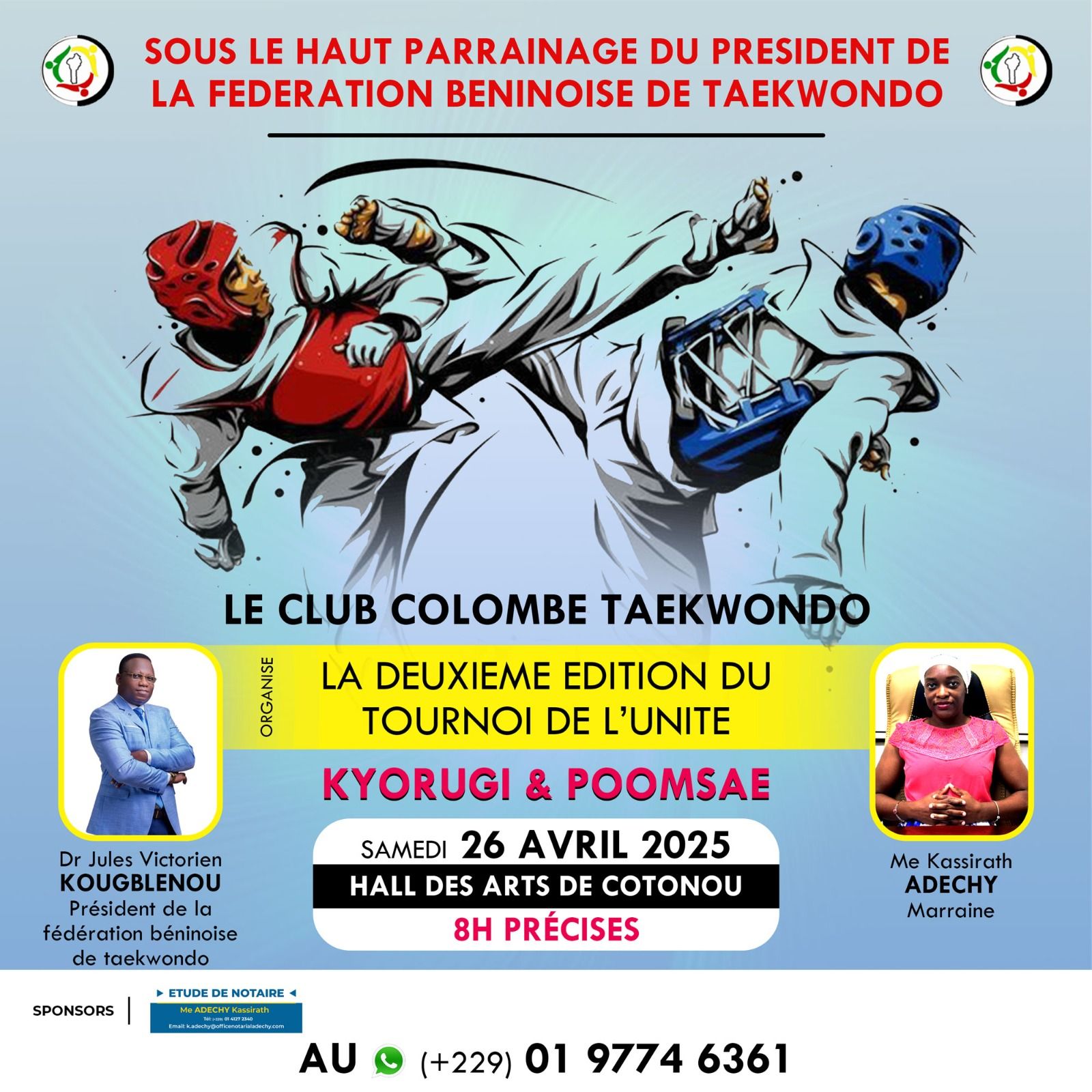 Affiche Tournoi Unité